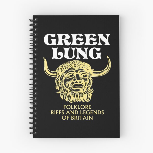 Item preview, Green Lung Vintage Doom Metal Logo Design designed and sold by MichaelsqStudio.