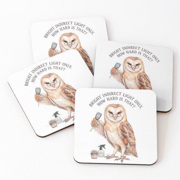 Item preview, Plant Care Owl Sprayer designed and sold by Tiffany Roy.