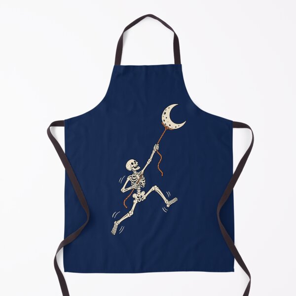 Item preview, Skeleton Holding Crescent Moon Halloween Design designed and sold by Krasnovaovaova.
