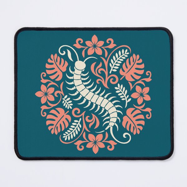 Item preview, Tropical Centipede – Polynesian & Hawaiian Quilt Inspired Design | Tahitifaifai designed and sold by Tahitifaifai.