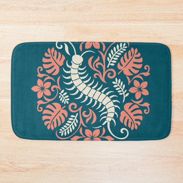 Item preview, Tropical Centipede – Polynesian & Hawaiian Quilt Inspired Design | Tahitifaifai designed and sold by Tahitifaifai.