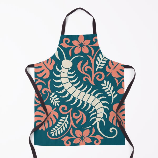 Item preview, Tropical Centipede – Polynesian & Hawaiian Quilt Inspired Design | Tahitifaifai designed and sold by Tahitifaifai.