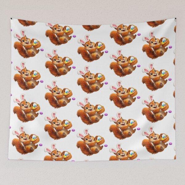 Item preview, Squirrel Easter Basket designed and sold by Sillytoe.