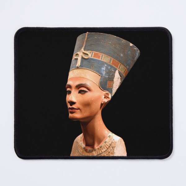 Item preview, Nefertiti Bust Real Photograph - Ancient Egyptian Queen 3/4 Profile designed and sold by ShabanMerch⭐⭐⭐.