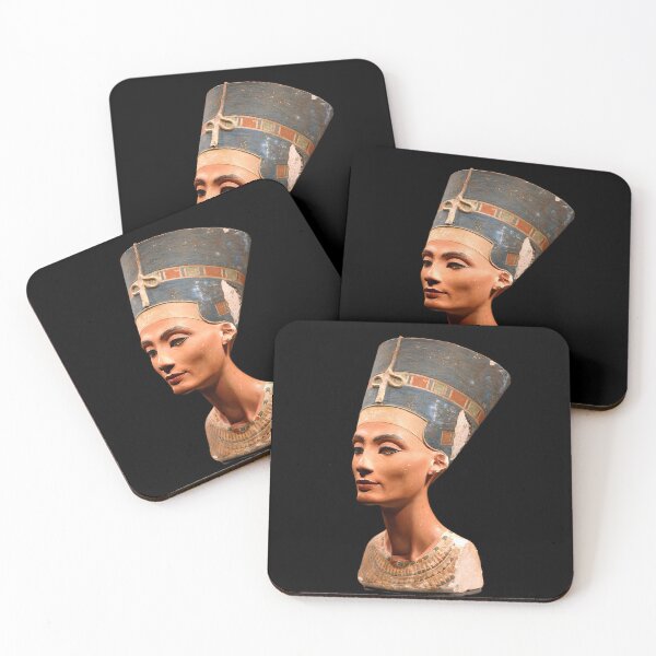 Item preview, Nefertiti Bust Real Photograph - Ancient Egyptian Queen 3/4 Profile designed and sold by ShabanMerch⭐⭐⭐.