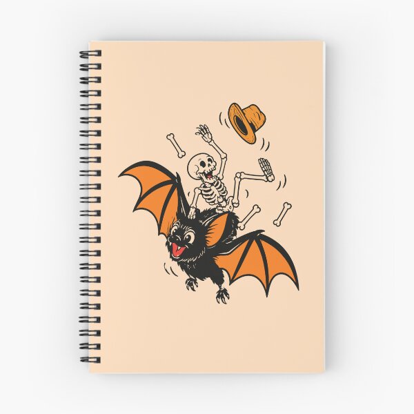 Item preview,  Skeleton Riding Black Bat Halloween Design designed and sold by Krasnovaovaova.