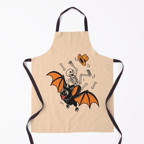 Item preview, Skeleton Riding Black Bat Halloween Design designed and sold by Krasnovaovaova.