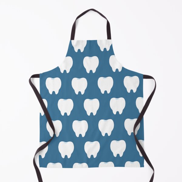 Item preview, Simple White Tooth with Blue Pattern – Clean & Cute Design designed and sold by OEKAKIYASAN.