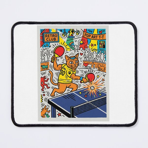 Item preview, Burmese Table Tennis Cat designed and sold by PictoVibe.