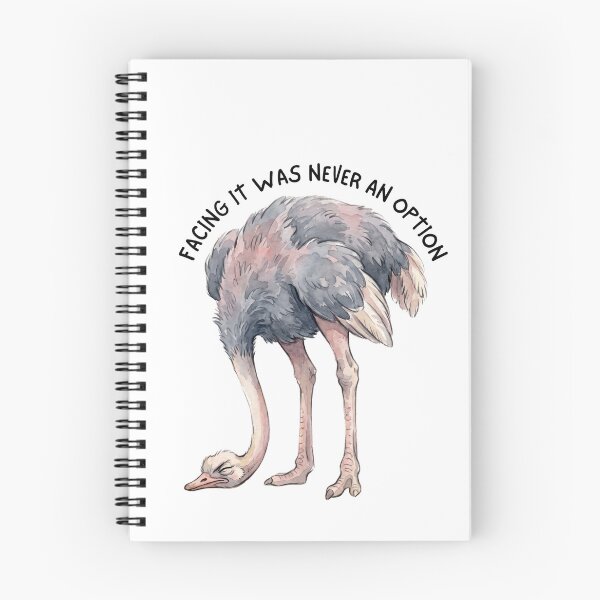 Item preview, Ostrich Head Sand Avoidance designed and sold by Tiffany Roy.