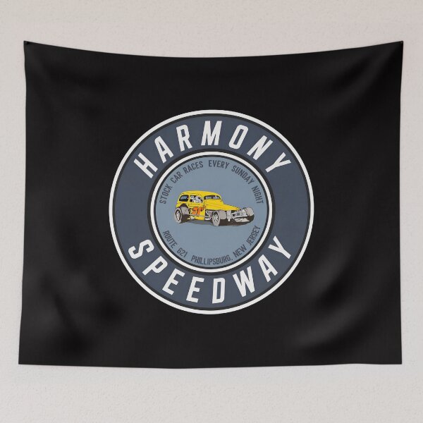 Item preview, Harmony Speedway Stock Car Racing Vintage New Jersey designed and sold by Lagoart.