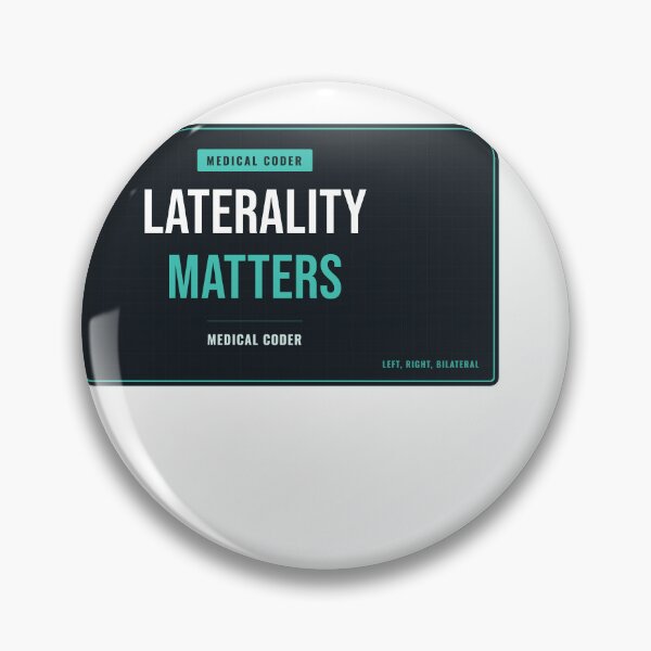 Item preview, Laterality Matters Medical Coder designed and sold by SlowMadeShelf.