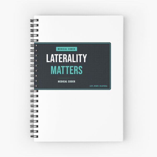 Item preview, Laterality Matters Medical Coder designed and sold by SlowMadeShelf.