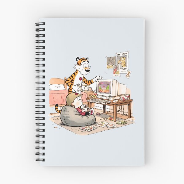 Item preview, Calvin and Hobbes Play Video Games designed and sold by laschikarin.