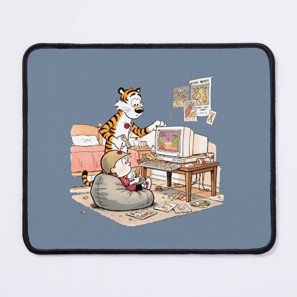 Item preview, Calvin and Hobbes Play Video Games designed and sold by laschikarin.