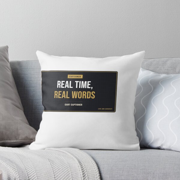 Item preview, Real Time, Real Words Court Reporter designed and sold by SlowMadeShelf.