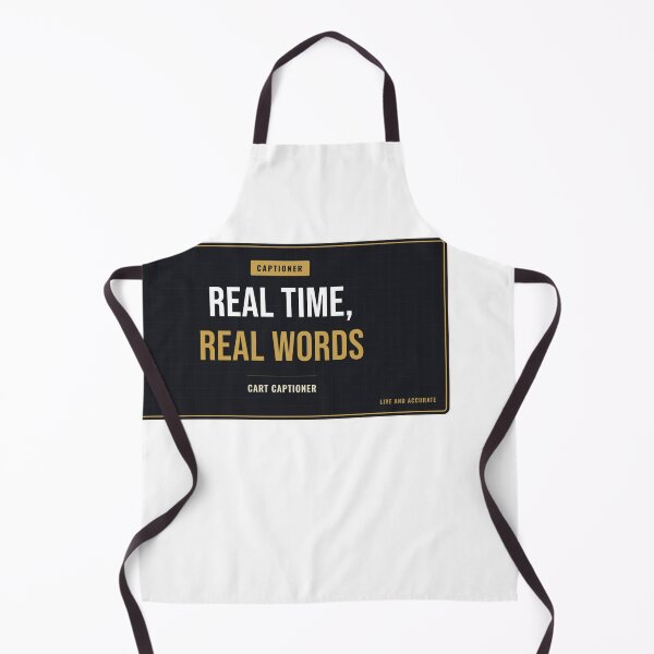 Item preview, Real Time, Real Words Court Reporter designed and sold by SlowMadeShelf.