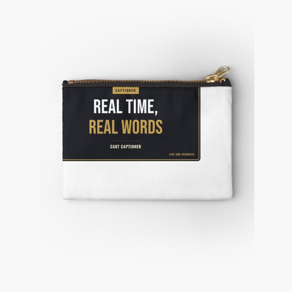 Item preview, Real Time, Real Words Court Reporter designed and sold by SlowMadeShelf.