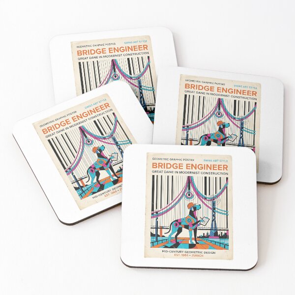 Item preview, Great Dane Bridge Engineer designed and sold by PictoVibe.