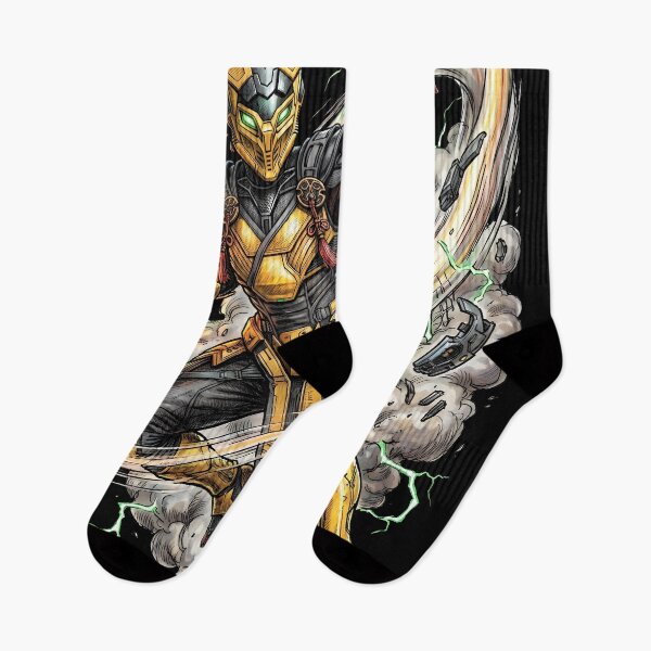 Artikelvorschau, Cyrax Mortal Kombat Videospiel-Anime-Shirt entworfen und verkauft von Senpaiwaves.