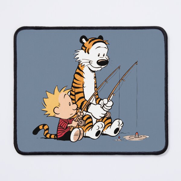 Item preview, Calvin and Hobbes Fishing Scene designed and sold by laschikarin.