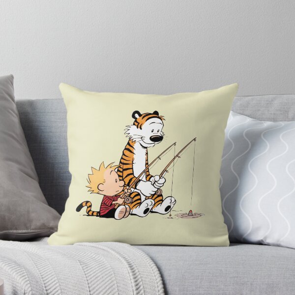 Item preview, Calvin and Hobbes Fishing Scene designed and sold by laschikarin.