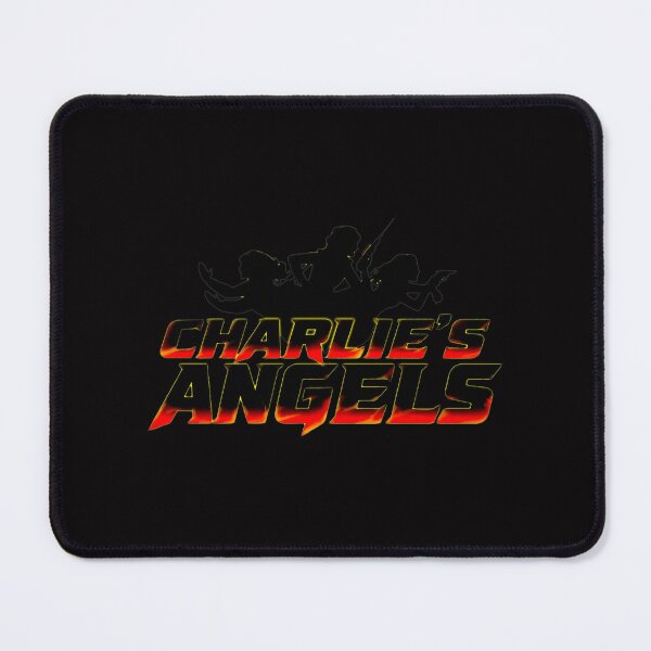 Item preview, Charlie's Angels Fiery Font Action Silhouettes designed and sold by Lagoart.