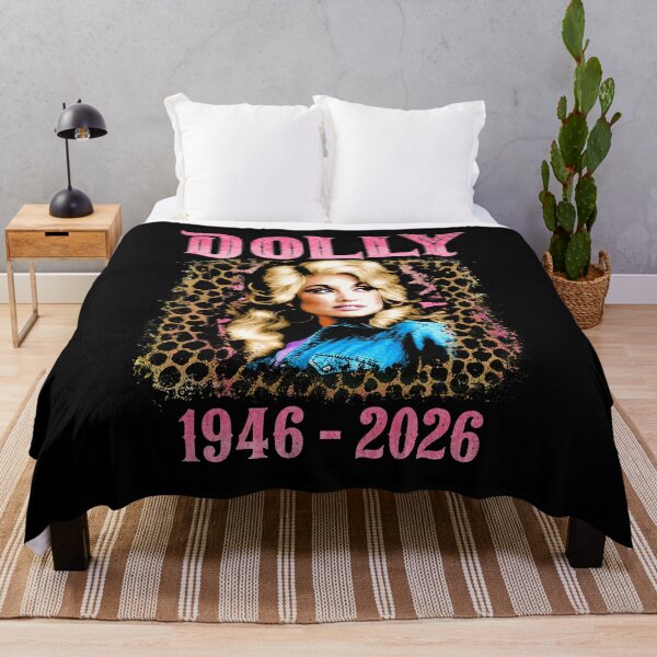 Item preview, Dolly Parton Tribute 1946-2026 Leopard Print designed and sold by BruceJo2744454.