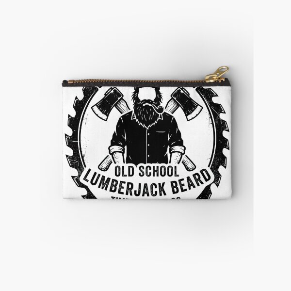 Item preview, Vintage Old School Lumberjack Beard Timber Axe Emblem designed and sold by Rahat3344.