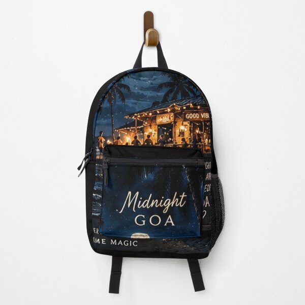 Item preview, Midnight Goa Salt Air Good Vibes Moonlight designed and sold by Goanheartprints.