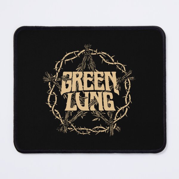 Item preview, Green Lung Thorn Ring Occult Logo designed and sold by MichaelsqStudio.