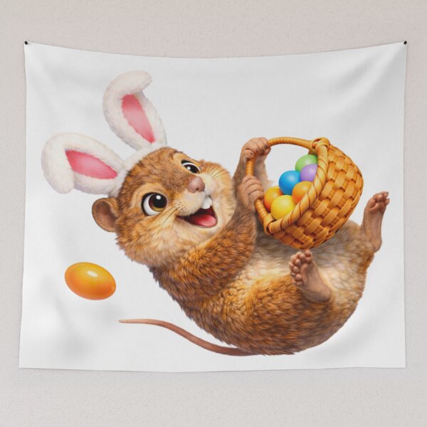 Item preview, Vole Easter Bunny designed and sold by Sillytoe.