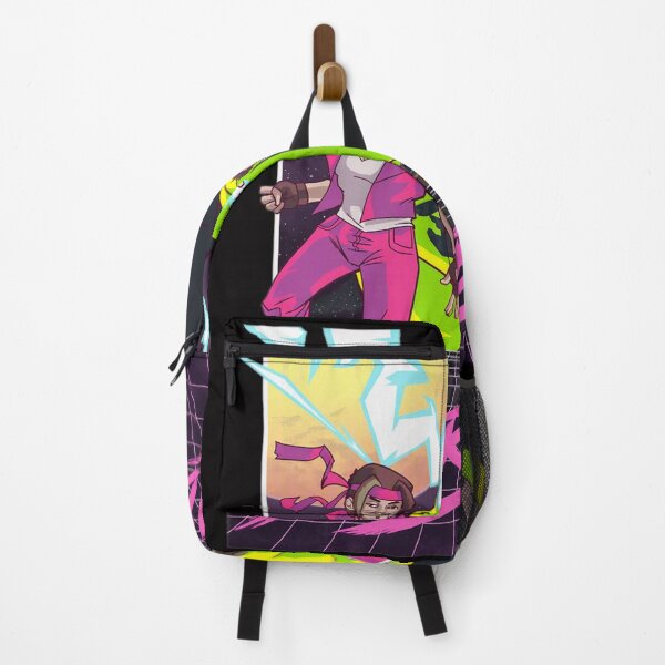Item preview, STARBOMB 80s Retro Neon Grid Synthwave designed and sold by Lagoart.