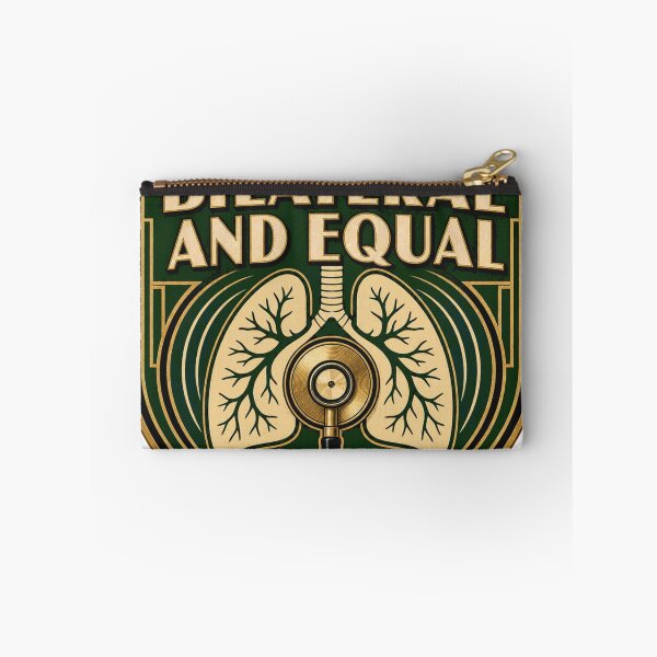 Item preview, Both sides and equally on each side, breathing sounds, Art Deco, lungs, coat of arms designed and sold by BoosterShop.