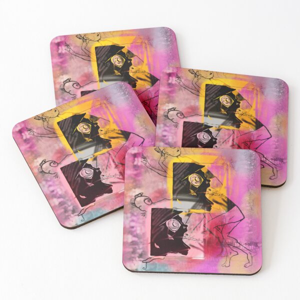 Item preview, Surreal psychedelic collage deathcoco designed and sold by Deathcocoshots.