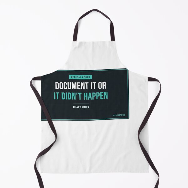 Item preview, Document It Or It Didn't Happen Medical Coder designed and sold by SlowMadeShelf.