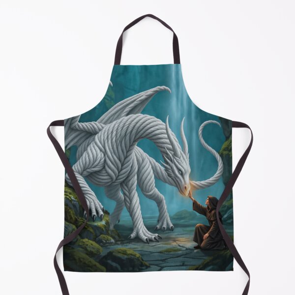 Item preview, White Dragon and Human designed and sold by JUTElCONIC.