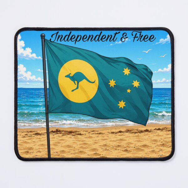 Item preview, Independent and Free Australia beach designed and sold by Kangaroo Sun.