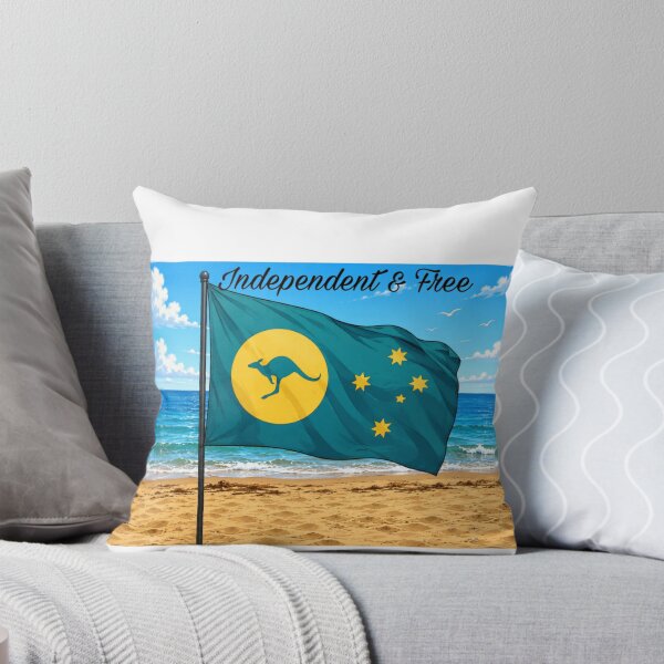 Item preview, Independent and Free Australia beach designed and sold by Kangaroo Sun.