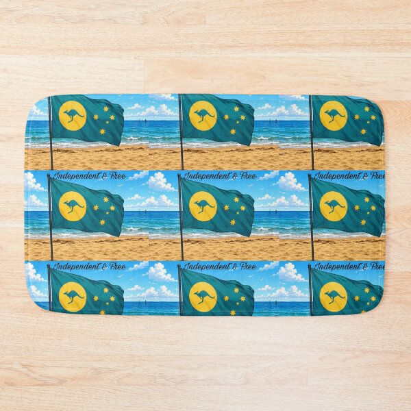 Item preview, Independent and Free Australia beach designed and sold by Kangaroo Sun.