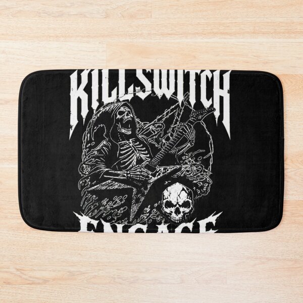 Item preview, Rock Till Death Skeleton Guitarist Killswitch Engage designed and sold by Bloowardi.