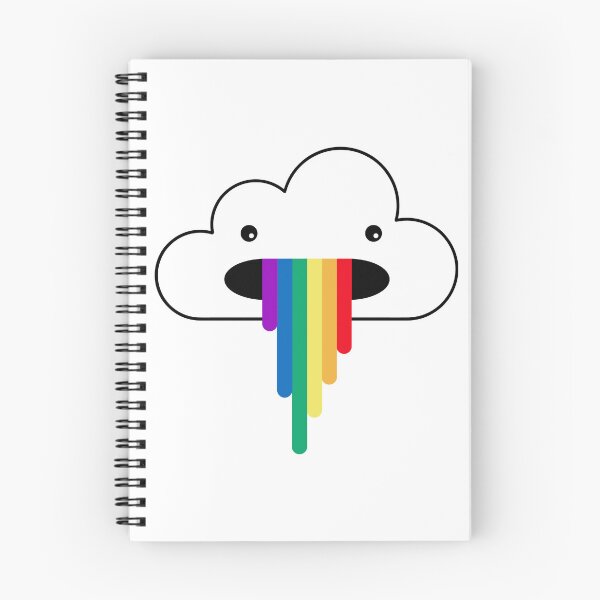 Item preview, Rainbow Barfing Cloud designed and sold by Dutch Bunny Trading LLC.