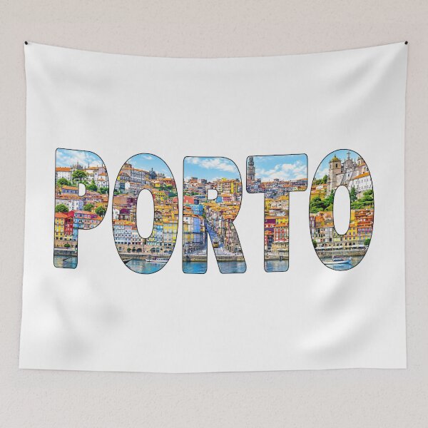 Item preview, PORTO - Portugal Douro Riverfront Houses Vila Nova de Gaia Tram designed and sold by Adam Gormley.