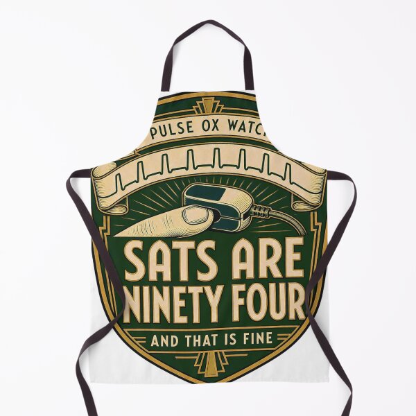 Item preview, Saturation Ninety-Four And That's OK Pulse Ox Badge designed and sold by BoosterShop.