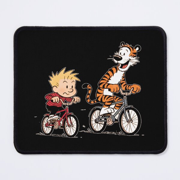Item preview, Calvin and Hobbes on Bicycles designed and sold by laschikarin.