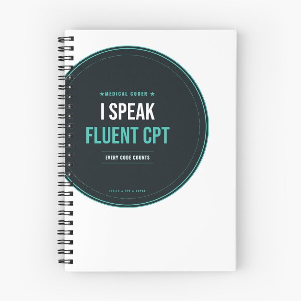 Item preview, I Speak Fluent CPT Medical Coder Seal designed and sold by SlowMadeShelf.