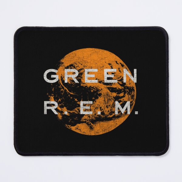Item preview, R.E.M. Green Album Orange Moon Design designed and sold by MichaelsqStudio.