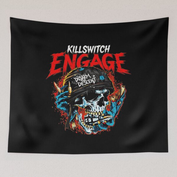 Item preview, Killswitch Engage Disarm The Descent Skull Art designed and sold by Bloowardi.