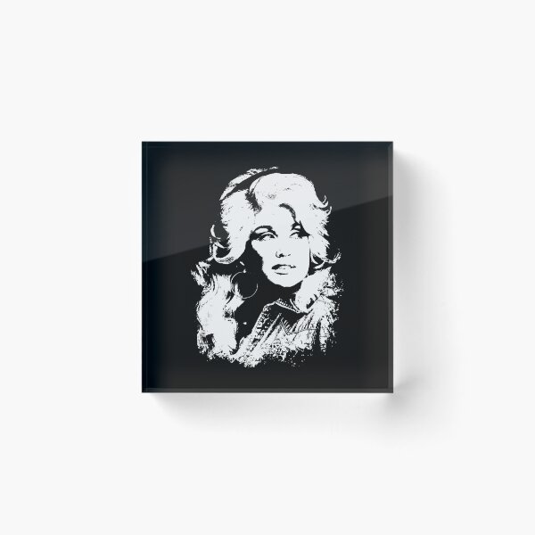 Item preview, Dolly Parton Black & White Distressed Portrait Tee designed and sold by Claudia5010088.