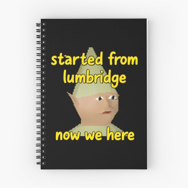 Item preview, Started from Lumbridge Now We Here Elf Meme designed and sold by Bloowardi.